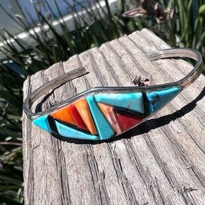 Navajo made cobblestone cuff